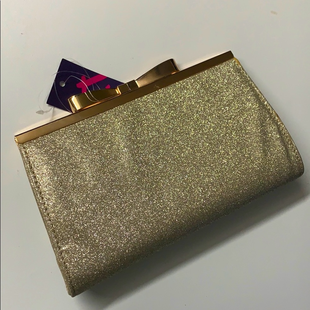 Cute sparkly evening clutch
